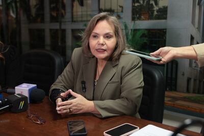 Lilian Samaniego (ANR, independiente), senadora.