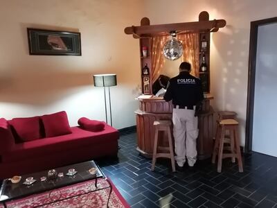 La Físcalía allanó una residencia que funcionaba como lupanar, en Asunción.