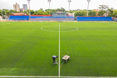 La cancha sintética del estadio Ricardo Grégor del Independiente de Campo Grande albergará los partidos de Primera División, con localía de Recoleta FC.