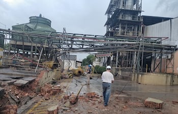 Explosión en fábrica de aceite en Capiatá.