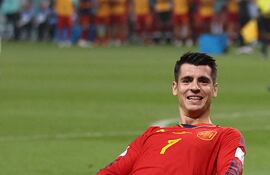 Álvaro Morata, capitán de la selección española y actual jugador del Galatasaray.