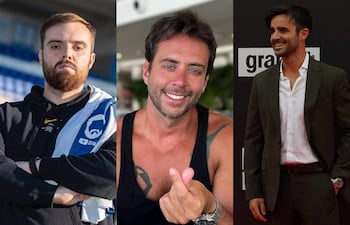 Los influencers españoles Ibai Llanos, Jordi Wild y Nachter