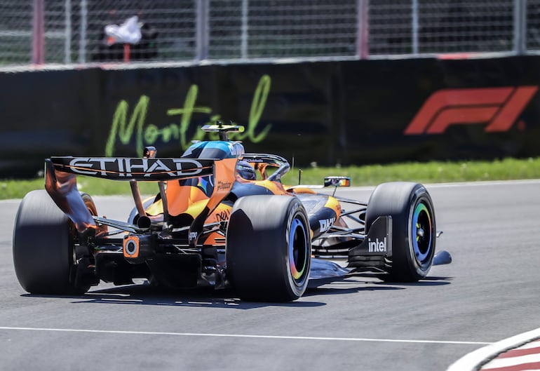 El inglés Lando Norris, de McLaren.
