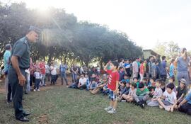 Actos del "Soldado por un día" del Ejercito Nacional.