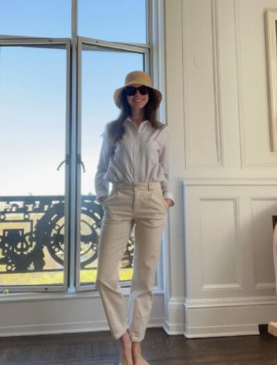 Anne Hattaway al estilo demure. Foto: Instagram, Anne Hattaway.