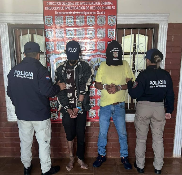 Los primeros detenidos, padre e hijo, fueron posteriormente liberados.