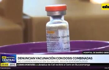 Aplicación de vacunas chinas mezcladas no afectará salud de funcionarios, según Allende