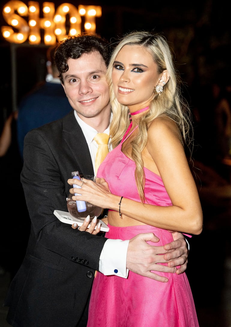 Luca Doria y Jimena Delgado.