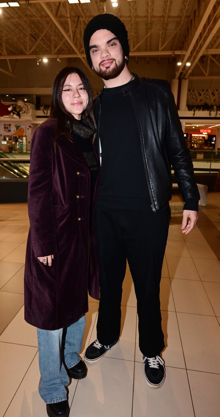 Luciana Frutos y Tobías Rubin.