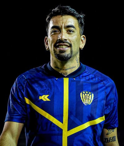 Guillermo Hauché (31 años), mediocampista argentino del Sportivo Luqueño.