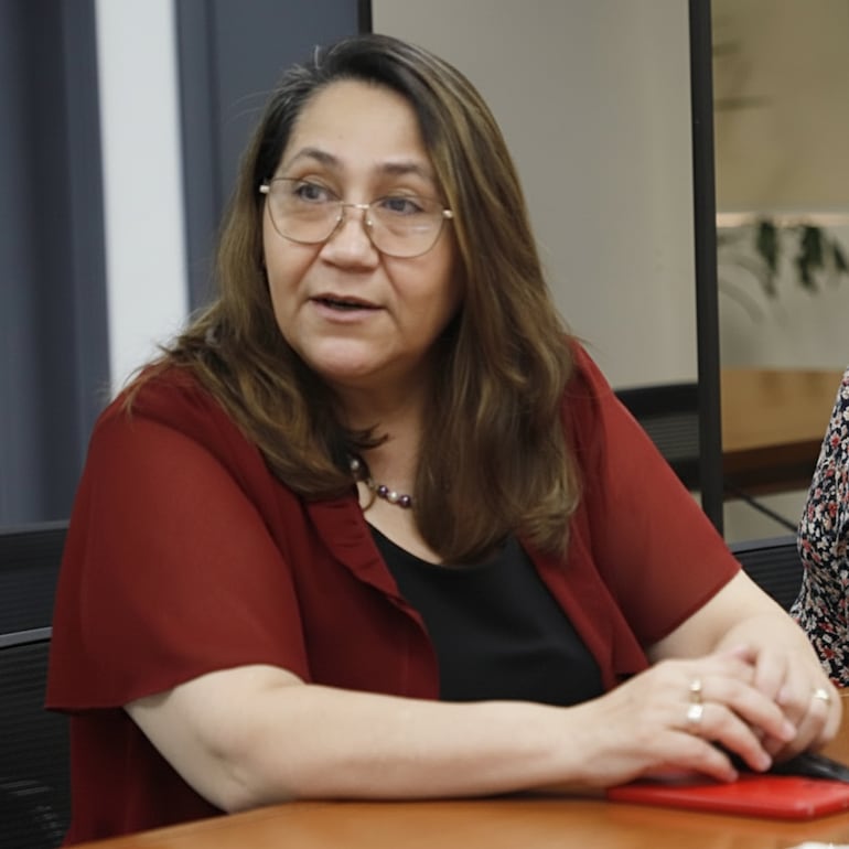 Lic. Lilian Torres, contadora y referente de la organización Resistencia Contable del Paraguay