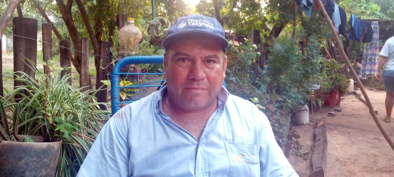 El presidente de la Asociación de Pescadores Profesionales de Puerto Rosario, Julio Decoud, habló de la necesidad de recibir la ayuda monetaria del Mades.