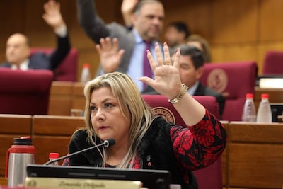 Zenaida Delgado, senadora oficialista (ExCruzada Nacional).