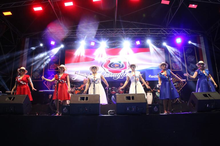 Las Paraguayas serán atracción en esta edición N° 46 del Festival Nacional del Ñandutí.