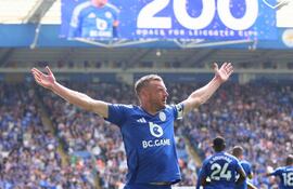 Jamie Vardy se retiró de la Premier en 500 juegos y 200 goles.