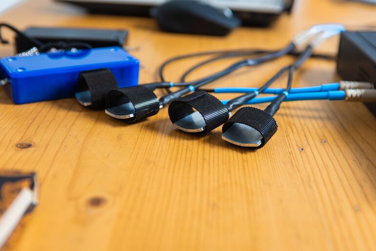 Concepto de prueba de polígrafo.