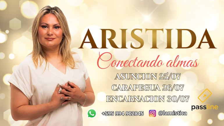 La médium paraguaya Arístida Genez Alcaraz es una de las figuras espirituales más convocantes del Cono Sur.