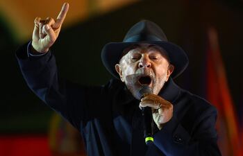 Luiz Inácio Lula da Silva, presidente de Brasil.