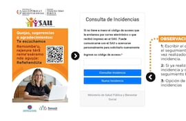 Salud habilita plataforma para quejas, reclamos y sugerencias en línea