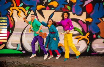 Jorge di Paola, Pili Ortiz y Mona Airaldi.