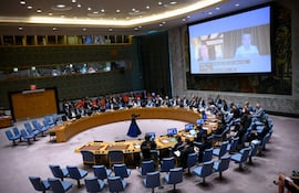 Fotografía donde se aprecia una vista general del pleno del Consejo de Seguridad. (Archivo)