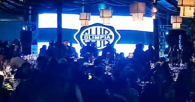 Cena Aniversario por los 124 Años del Club Olimpia
