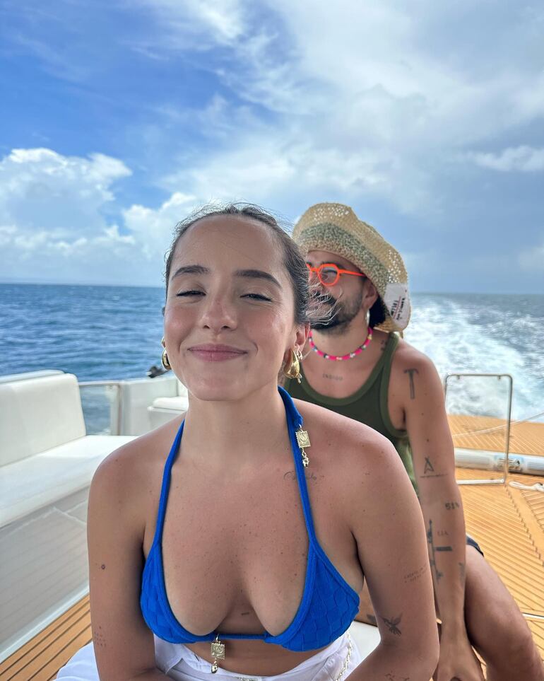 Evaluna y Camilo pasaron un día fantástico en Samaná, República Dominicana. (Instagram/Marlene Rodríguez)