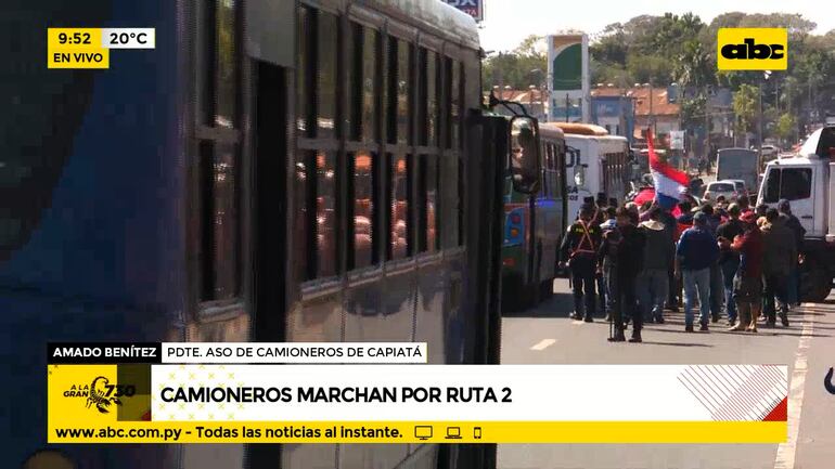 El Gobierno planteó a los camioneros bajar los combustibles, mediante un proyecto de ley, tras días de protestas.