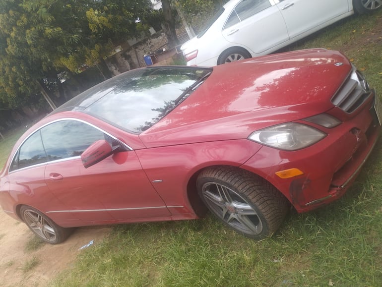 Automóvil incautado en el marco de la investigación del caso.