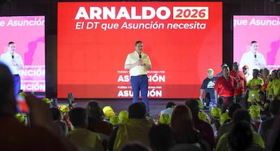 Acto de Arnaldo Samaniego.