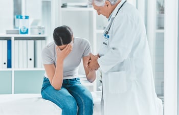 Concepto de pérdida de embarazo, imagen ilustrativa.