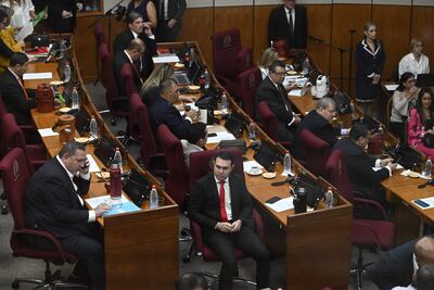 La bancada cartista y sus aliados el jueves pasado restituyeron los fueros de tres senadores con causas abiertas.