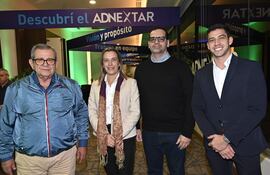 Lucas Gómez, Ana Royg, Nicolás Cabañas y Javier Jiménez.