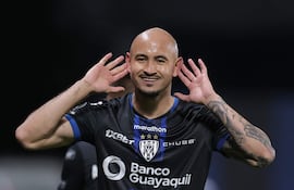 Carlos Gabriel "Cocoliso" González (33 años), futbolista paraguayo del Independiente del Valle de Ecuador.