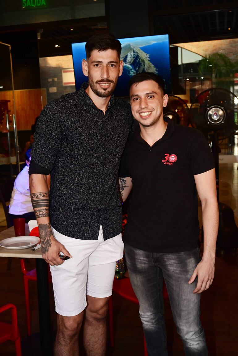 Alfredo Villate y Claudio Cano.