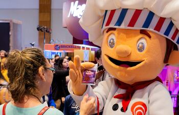 Copalsa marcó presencia en la feria mayorista.