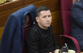 Sesión extra del senado,Congreso.hoy 08 de julio del 2024.foto Pedro Gonzalez. Javier Medina chaqueñito