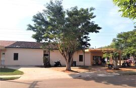 Centro de Salud de Acahay donde reportan brote de leishmaniasis en niños y adultos.