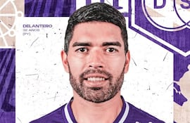 Brian Montenegro (32), en Defensor Sporting.