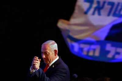 Benjamin Netanyahu, primer ministro de Israel.
