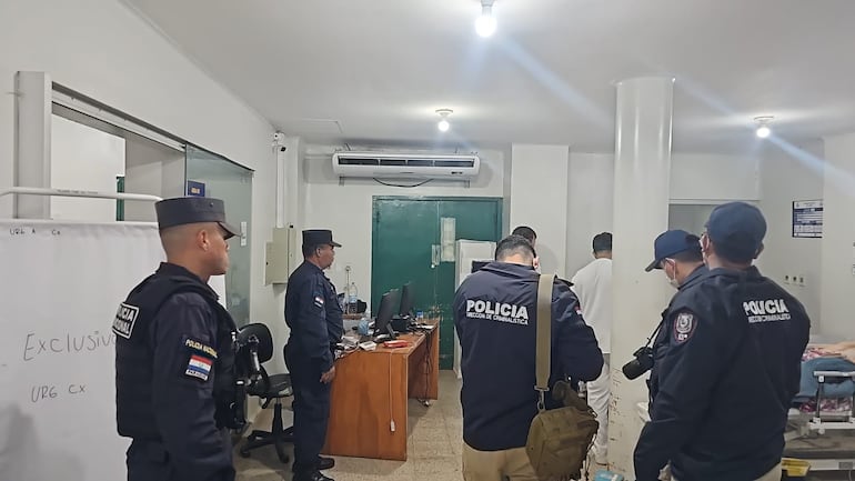 Policía fue herido con un machete durante intervención por violencia familiar en Luque