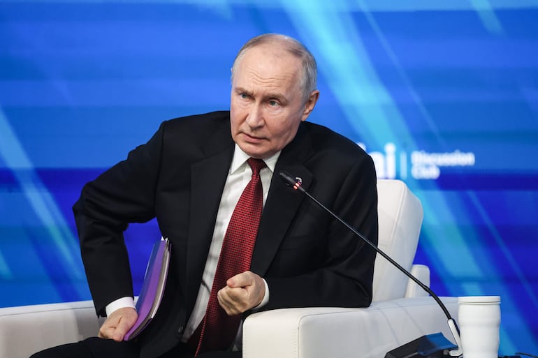 Vladimir Putin, presidente de Rusia.