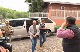 Carlos Oleñik, uno de los detenidos en el marco del operativo Pavo Real Py.