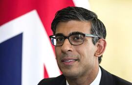 Rishi Sunak primer ministro británico.