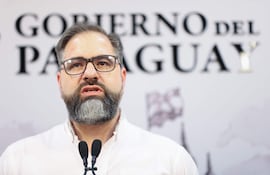 El ministro de Justicia, Rodrigo Nicora.
