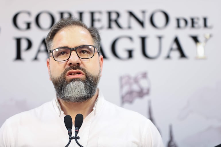 Rodrigo Nicora, ministro de Justicia.