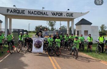 Caraguatay: buscan fomentar la historia con la Gesta Vapor Cue Bicitour