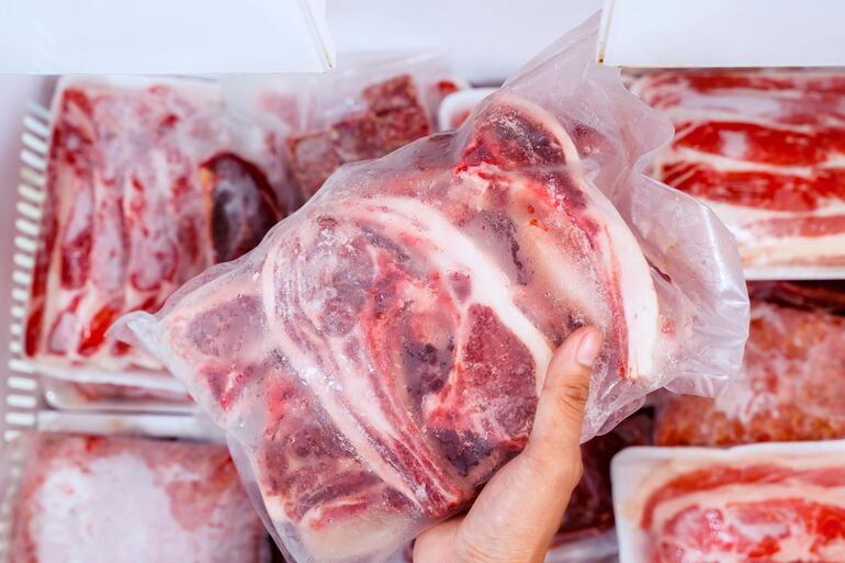 Todos los tipos de carnes pueden ser congelados.