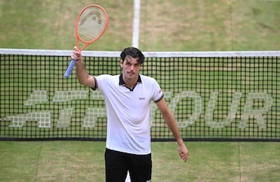 Taylor Harry Fritz (28 años), verdugo del alemán Alexander Zverev en Halle.