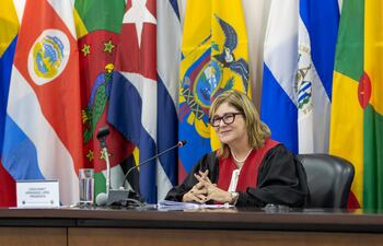 Nancy Hernández López, presidenta de la Corte Interamericana de Derechos Humanos. Foto: Esther Vargas, Corte IDH.
